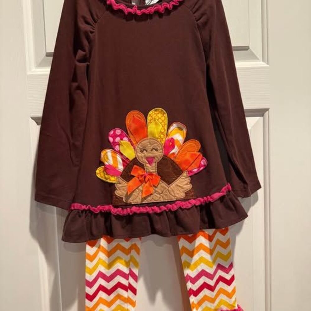 Girls 6x Rare Edition Thanksgiving Outfit